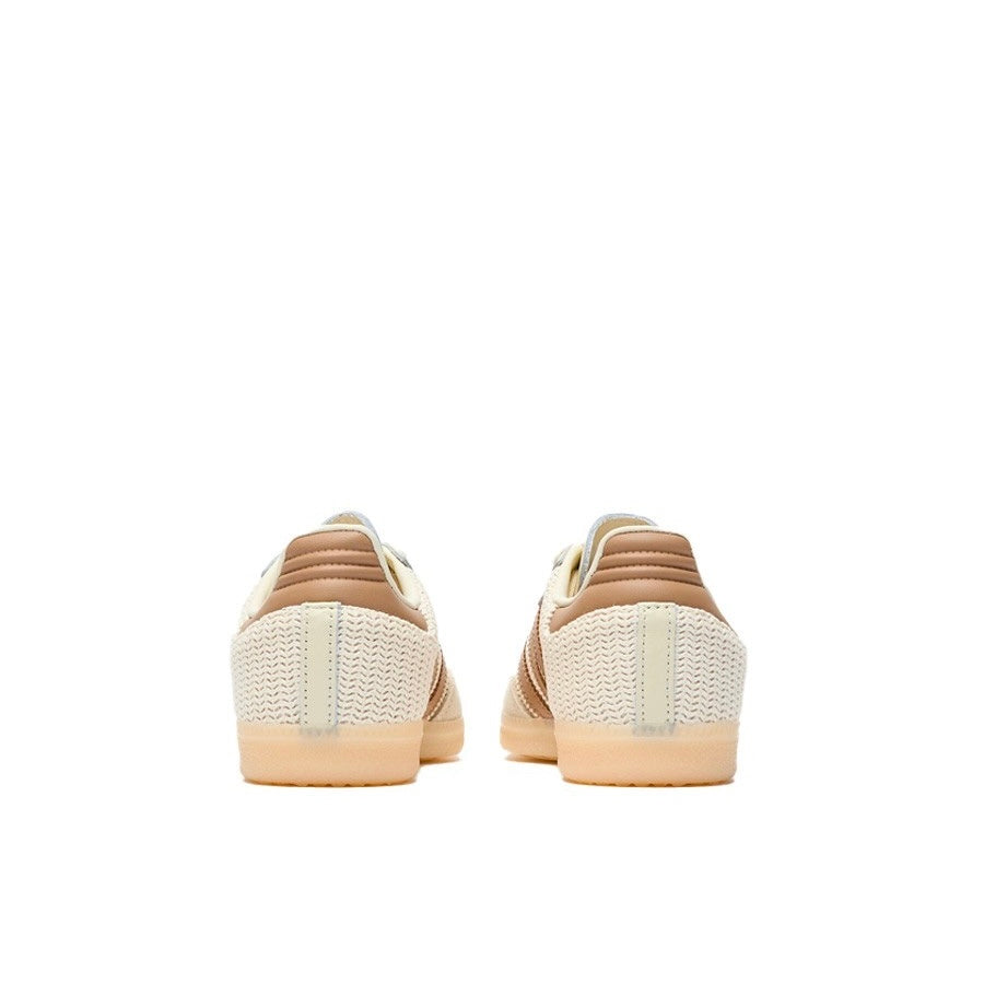 Sneakers basses Adidas Samba cream white cardboard unisexe