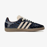 Adidas Samba Sneakers Basses Unisexe Wales Bonner Navy Croc