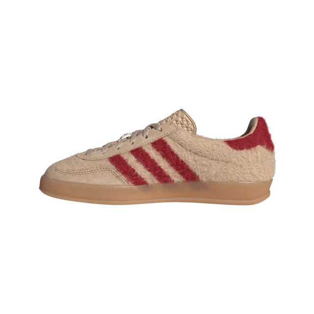 Sneakers basses Adidas Gazelle Indoor magic beige victory red unisexe