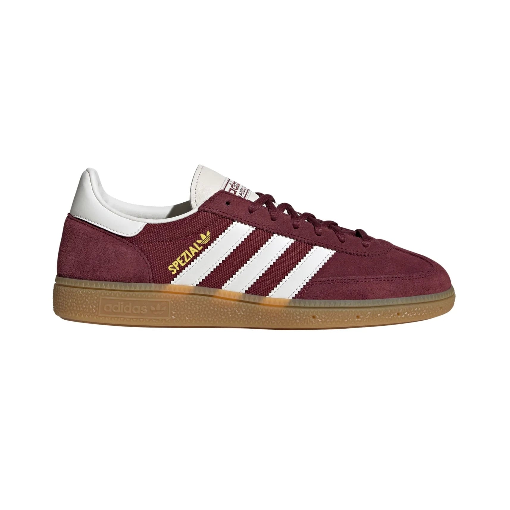 Sneakers basses Adidas Handball Spezial shadow red white chalk white unisexe