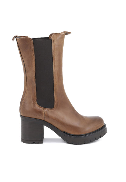 Bottines Chelsea Femme Mya – détail de la matière