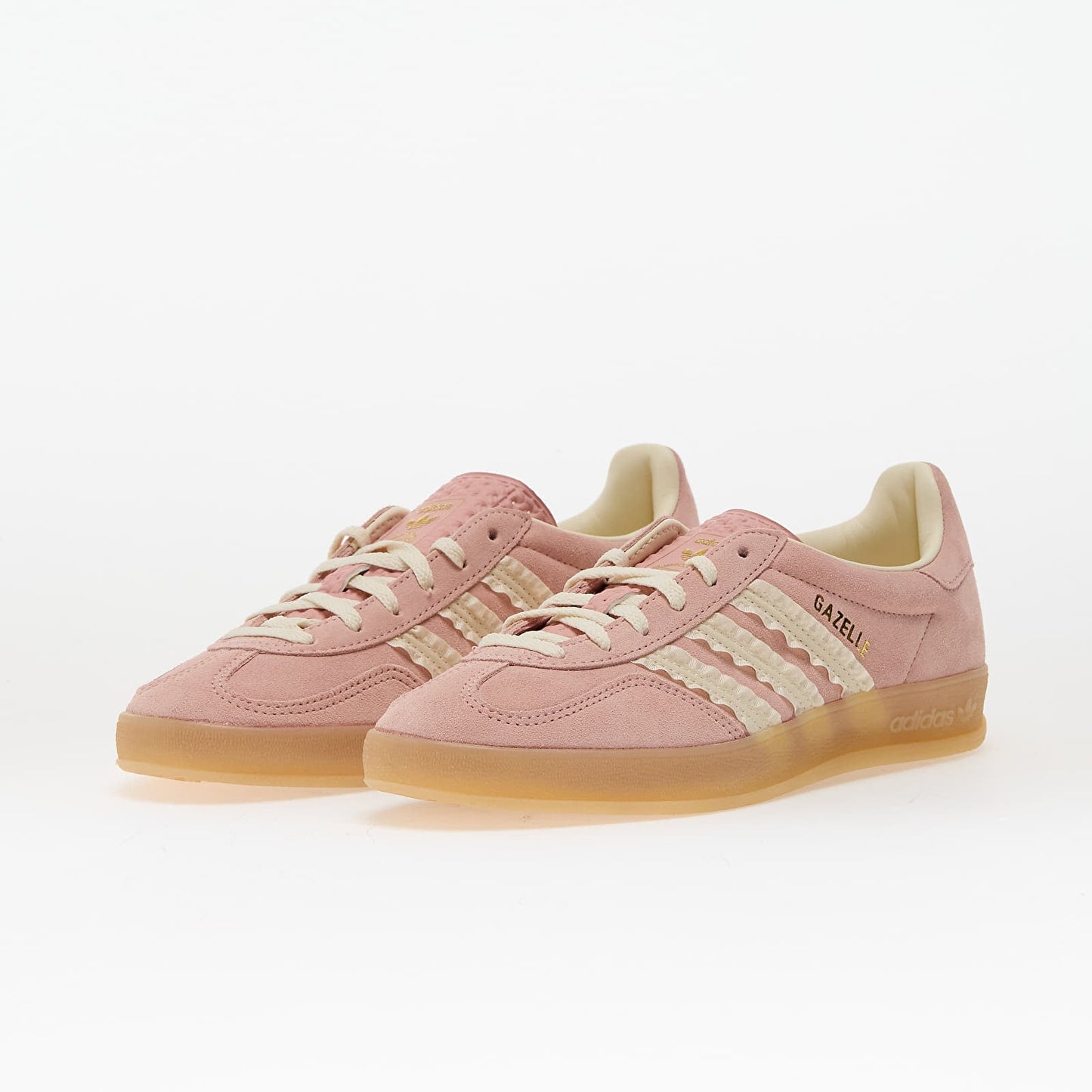 Sneakers basses Adidas Gazelle Indoor wonder mauve crew white unisexe