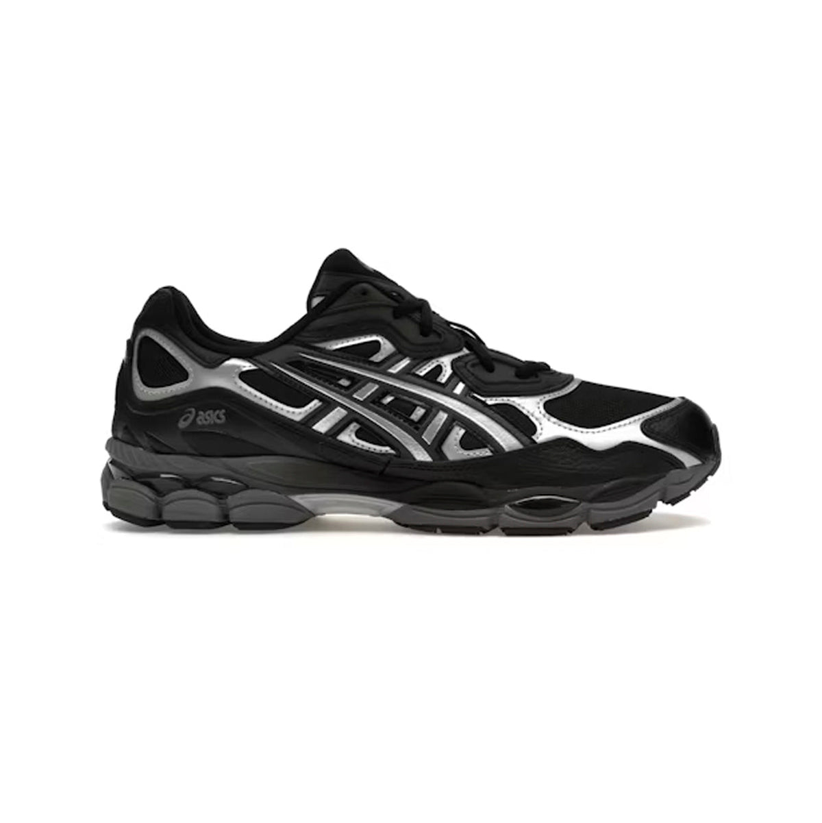ASICS Gel-NYC Black Graphite Grey Baskets Noir Gris Homme Femme - 1