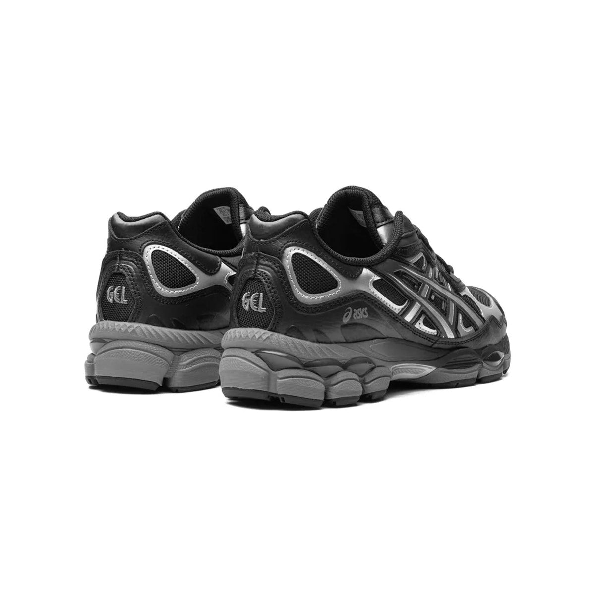 ASICS Gel-NYC Black Graphite Grey Baskets Noir Gris Homme Femme - 3