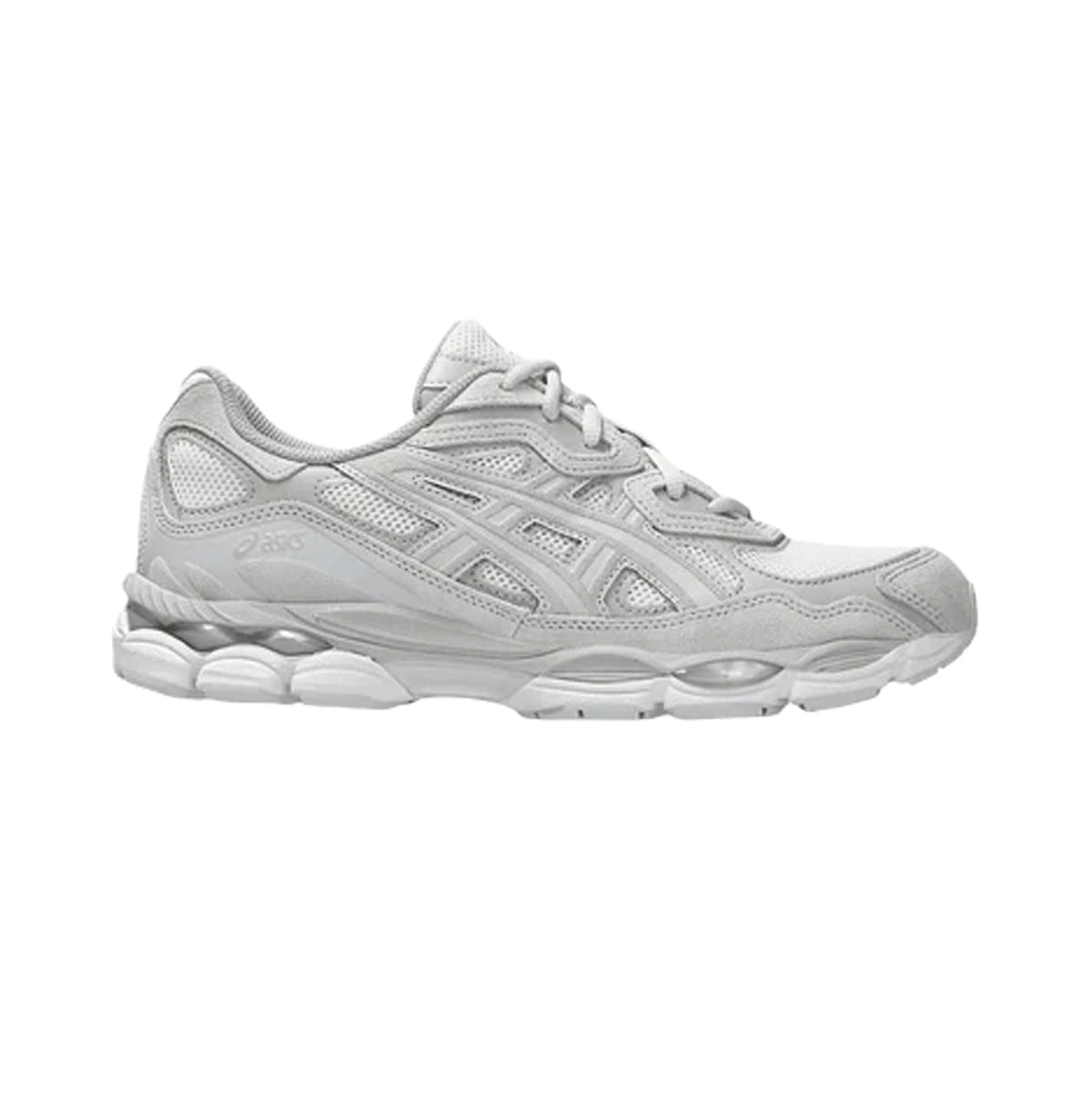 ASICS Gel-NYC Cream Cloud Grey Baskets Crème Gris Homme Femme - 1