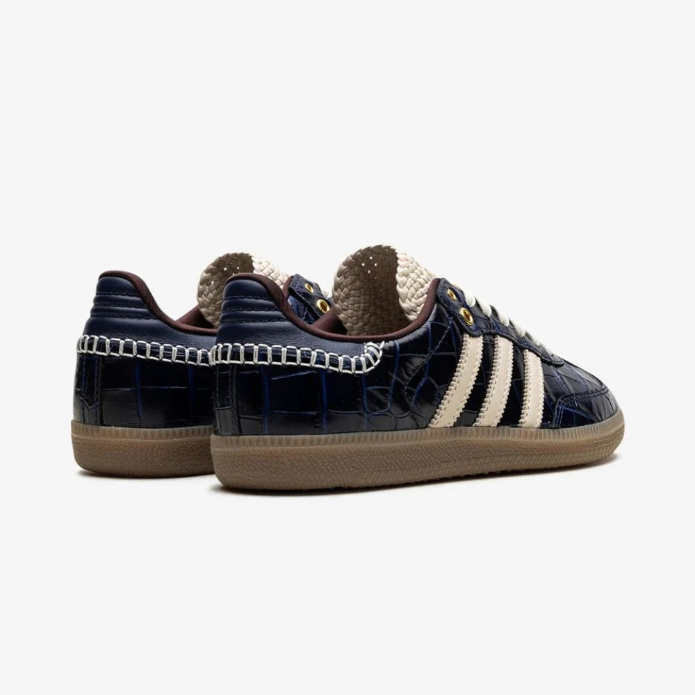 Sneakers basses Adidas Samba wales bonner navy croc unisexe
