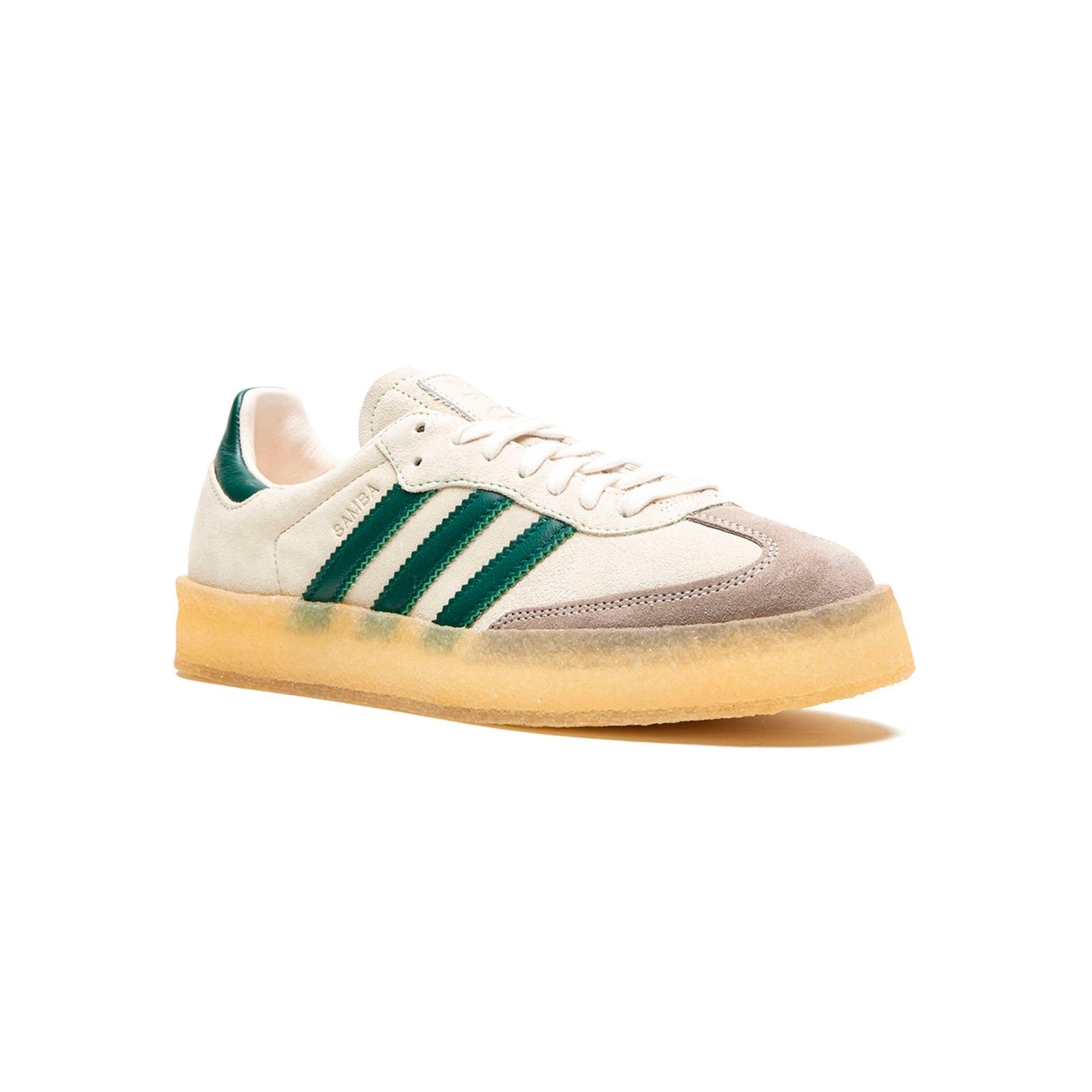 Sneakers basses Adidas Samba clarks white green unisexe