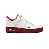 Nike Air Force 1 Low 40th Anniversary Edition Sail Team Red, Baskets Basses Unisexe Cuir