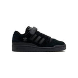 Adidas Forum Low Enfant Noir, Baskets Basses en Cuir, Bride Auto-agrippante