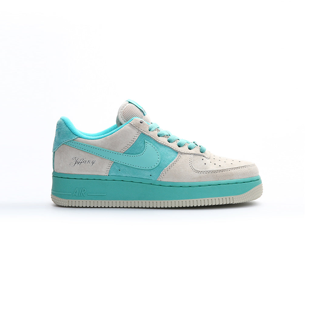 nike air force 1 low tiffanys blue sand baskets vue latérale