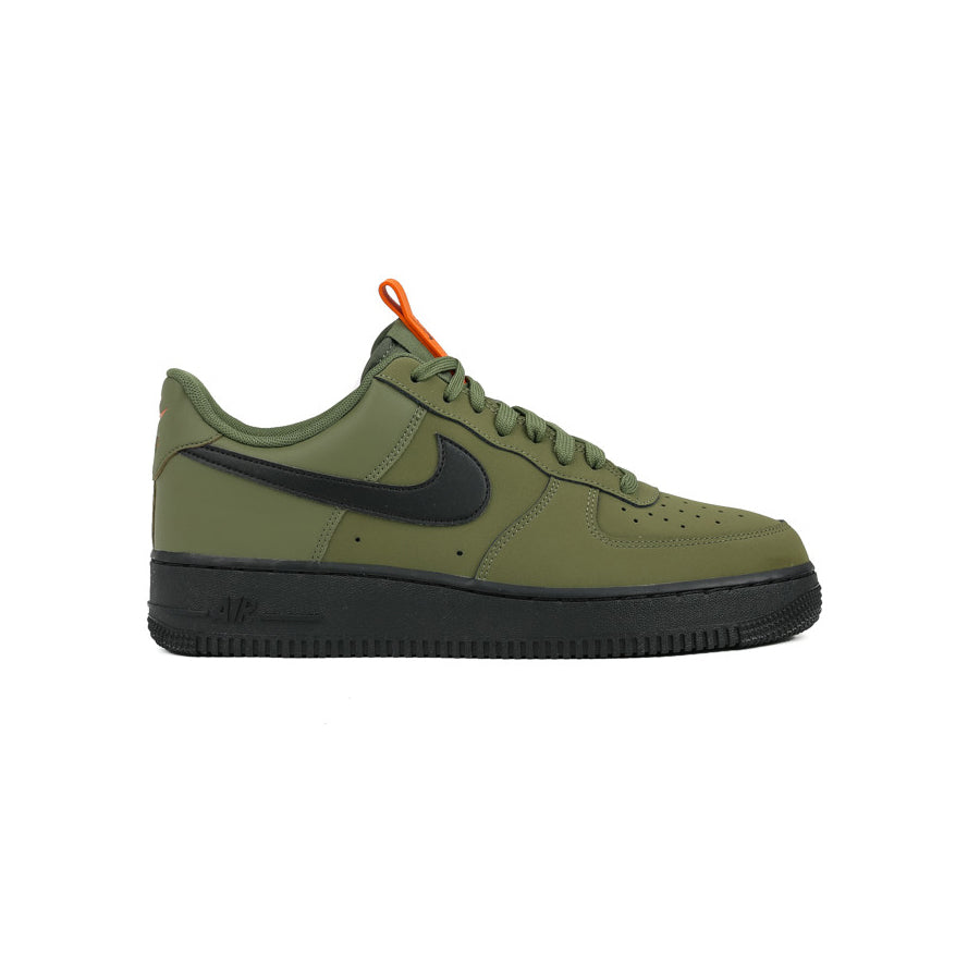 nike air force 1 low medium olive baskets vue latérale