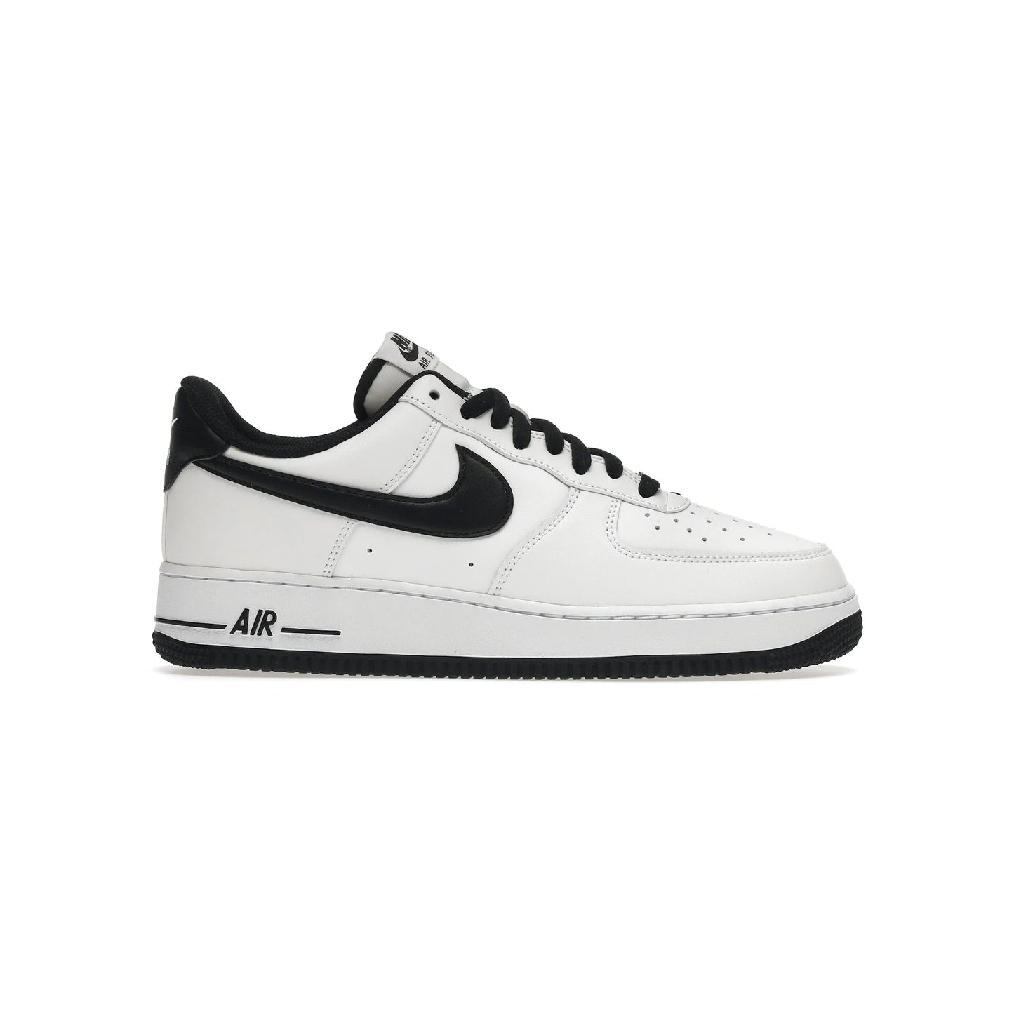 Nike Air Force 1 Low White Black Patent, Baskets Basses Unisexe Cuir – photo 1