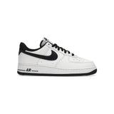 Nike Air Force 1 Low White Black Patent, Baskets Basses Unisexe Cuir