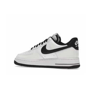 Nike Air Force 1 Low White Black Patent, Baskets Basses Unisexe Cuir – photo 3