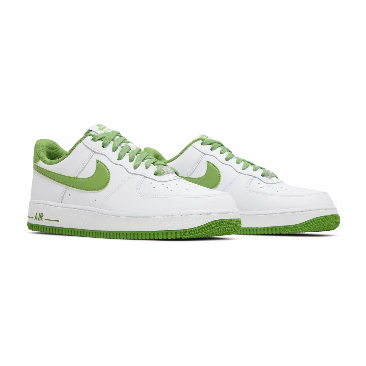 Nike Air Force 1 Low White Chlorophyll, Baskets Basses Unisexe Cuir – photo 2