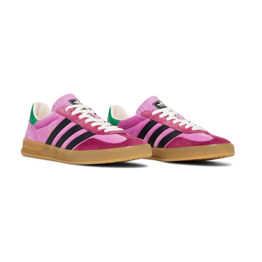 Sneakers basses Adidas Gazelle gucci pink unisexe