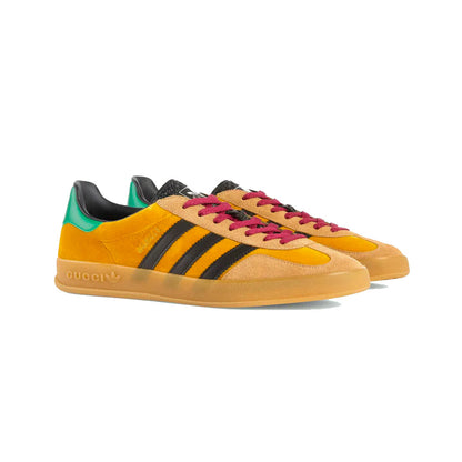 Sneakers basses Adidas Gazelle gucci yellow unisexe