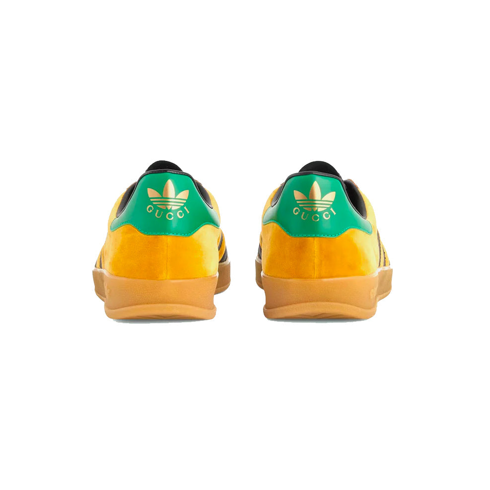 Sneakers basses Adidas Gazelle gucci yellow unisexe