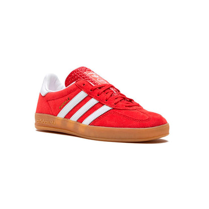 Sneakers basses Adidas Gazelle Indoor scarlet cloud white unisexe