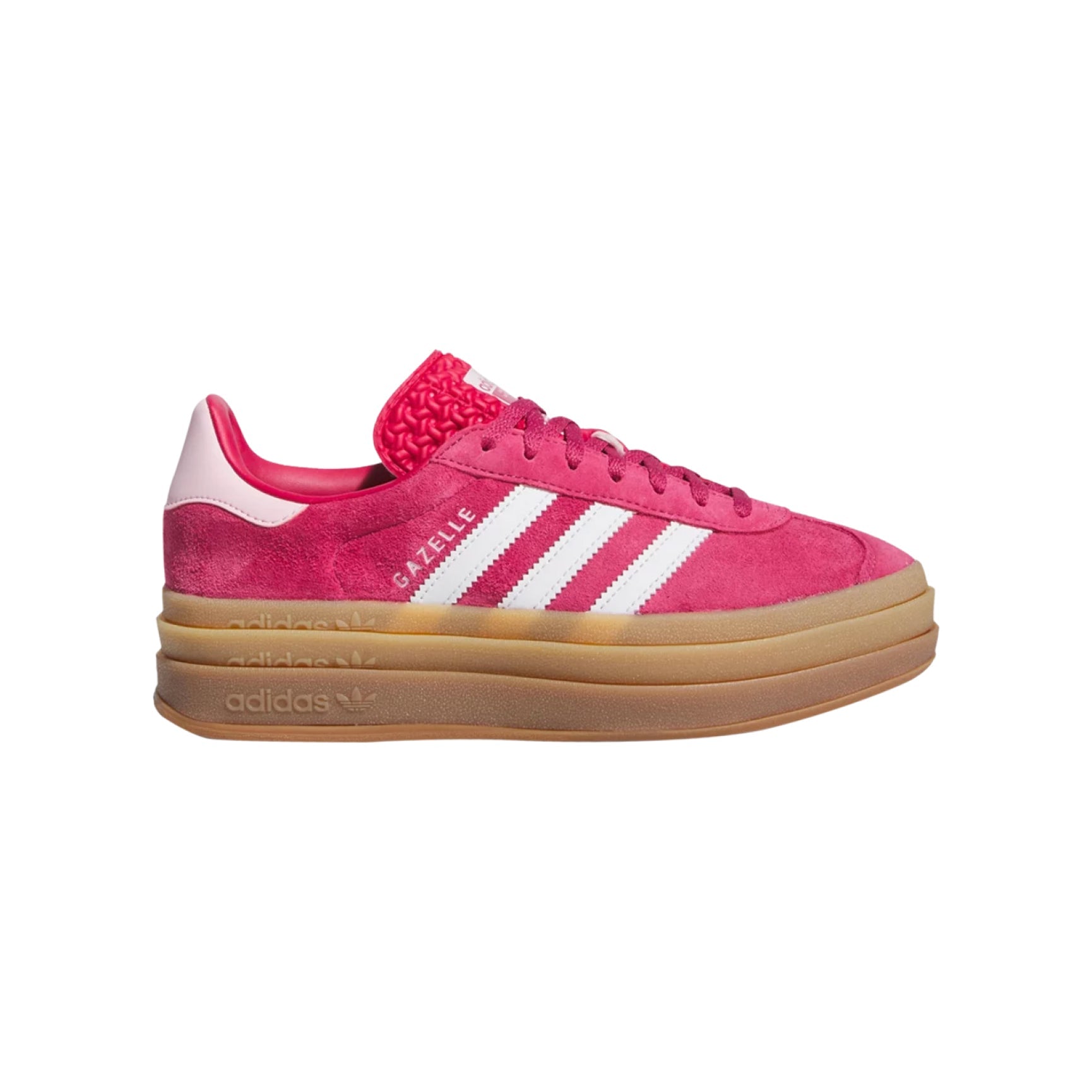 Sneakers basses Adidas Gazelle Bold pink gum femme