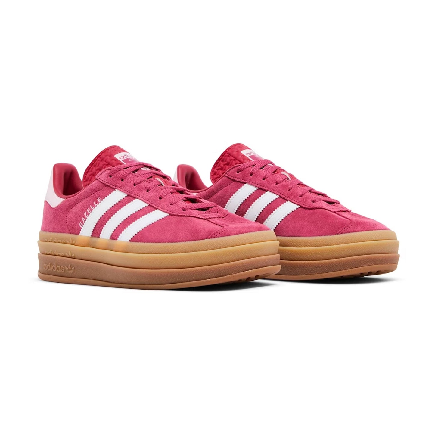 Sneakers basses Adidas Gazelle Bold pink gum femme