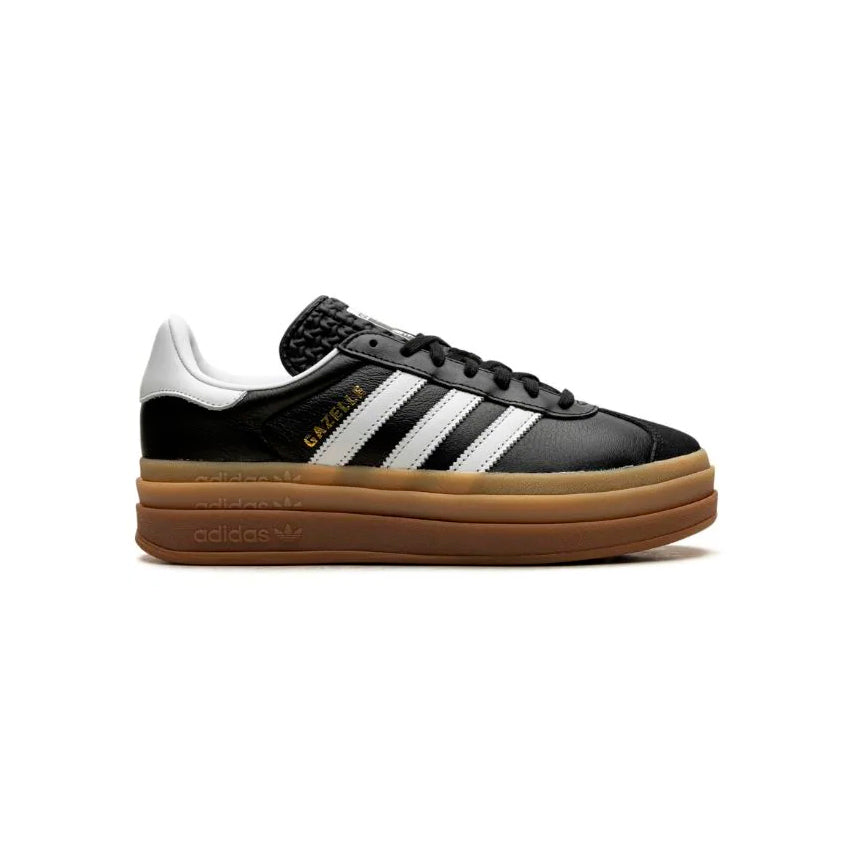 Sneakers basses Adidas Gazelle Bold atmos black white gum femme