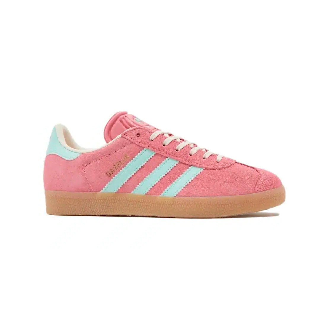 Sneakers basses Adidas Gazelle bliss pink clear mint unisexe