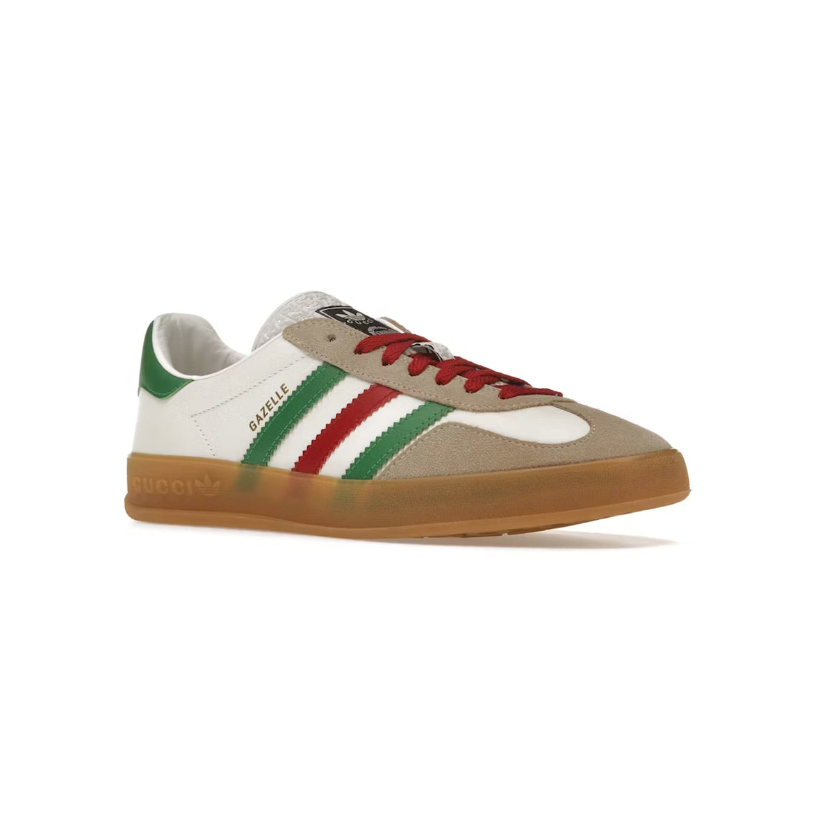 Adidas Gazelle x Gucci Baskets Blanc Vert