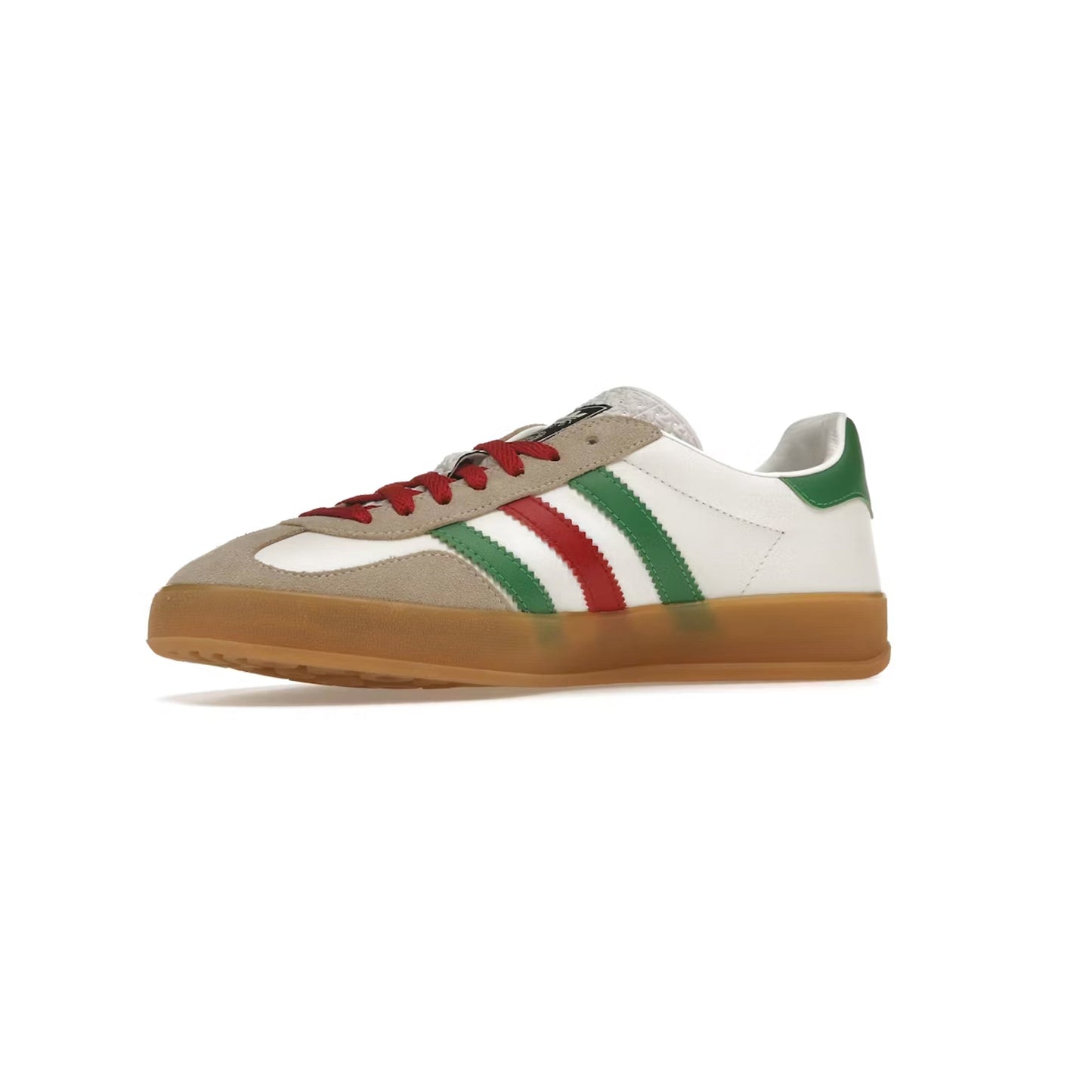 Sneakers basses Adidas Gazelle gucci white green red unisexe