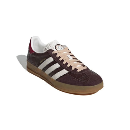 Sneakers basses Adidas Gazelle blue trio bronze light brown unisexe