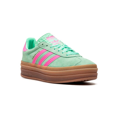 Sneakers basses Adidas Gazelle Bold pulse mint pink femme