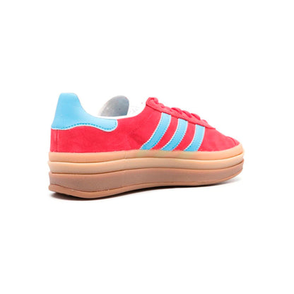 Sneakers basses Adidas Gazelle Bold red blue burst femme