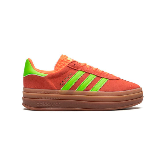 Sneakers basses Adidas Gazelle Bold orange solar green femme
