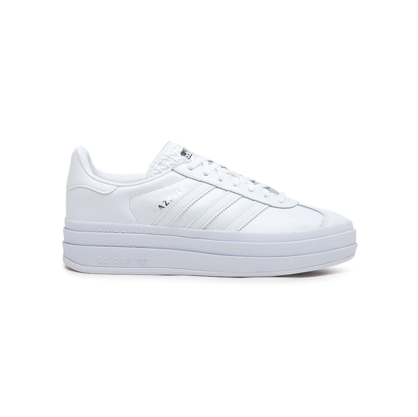 Sneakers basses Adidas Gazelle Bold triple white femme