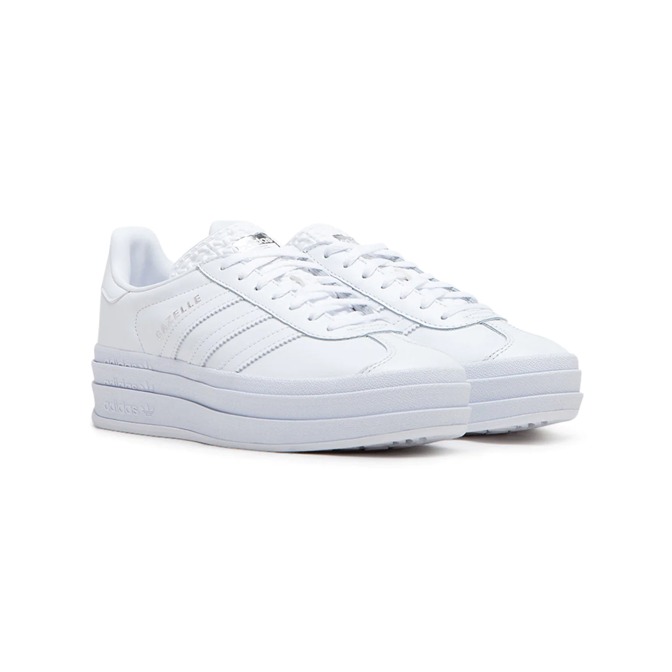 Sneakers basses Adidas Gazelle Bold triple white femme