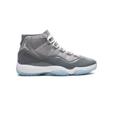 Air Jordan 11 Cool Grey – Baskets Homme Femme en Cuir Verni Style Basketball