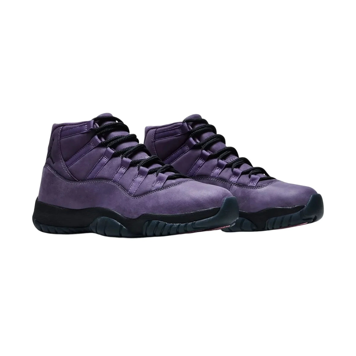 Air Jordan 11 Mojave baskets homme et femme en cuir verni beige, vue de face