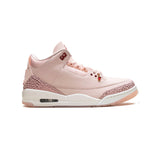 Air Jordan 3 Valentine's Day Treat Yourself – Baskets Homme Femme Cuir Grainé et Elephant Print