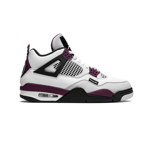 Air Jordan 4 Paris Saint-Germain Baskets Gris Bordeaux Homme Femme - 1
