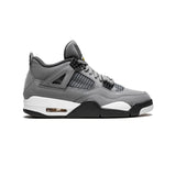 Air Jordan 4 Cool Grey – Baskets Homme Femme en Cuir et Nubuck Style Basketball