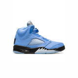 Air Jordan 5 University Blue – Baskets Homme Femme en Nubuck Style Basketball