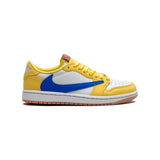 Air Jordan 1 Low Travis Scott Canary Yellow – Baskets Basses Homme Femme Cuir