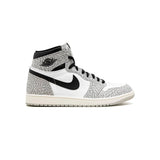 Air Jordan 1 High White Cement – Baskets Montantes Homme Femme Cuir