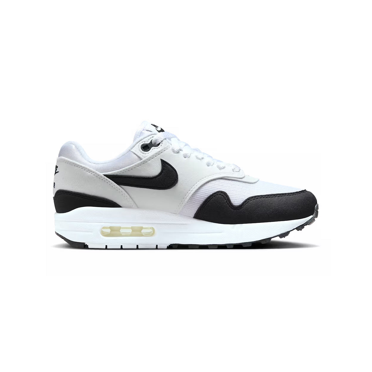 Nike Air Max 1 White Black, Baskets Lifestyle Unisexe – photo 1