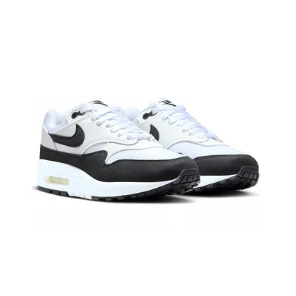 Nike Air Max 1 White Black, Baskets Lifestyle Unisexe – photo 2