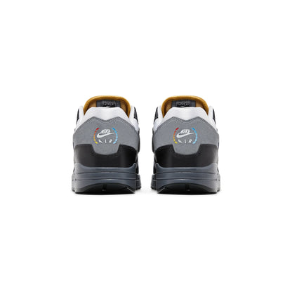 Nike Air Max 1 .SWOOSH Low Poly Big Head Mode Baskets Noir Gris Homme Femme - 3