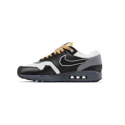 Nike Air Max 1 .SWOOSH Low Poly Big Head Mode Baskets Noir Gris Homme Femme - 4