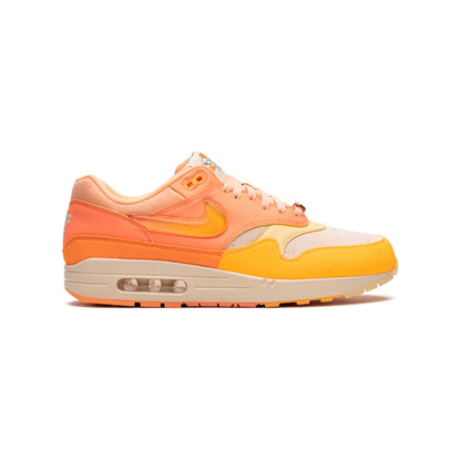 Nike Air Max 1 Puerto Rico Orange Frost, Baskets Lifestyle Unisexe Daim et Mesh – photo 1