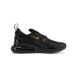 Nike Air Max 270 Black Gold, Baskets Lifestyle Unisexe