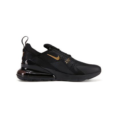 Nike Air Max 270 Black Gold, Baskets Lifestyle Unisexe – photo 1